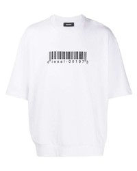 Diesel Barcode Logo T Shirt