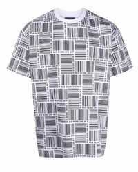 VTMNTS Barcode Print T Shirt