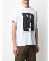 Neil Barrett Bauhaus Graphic Print T Shirt