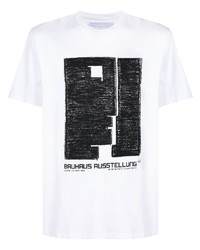 Neil Barrett Bauhaus Graphic Print T Shirt