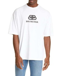 Balenciaga Bb Graphic T Shirt
