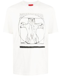 BOSS Bear Print T Shirt