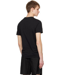 Valentino Black Print T Shirt