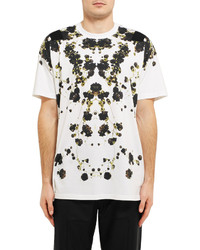 Givenchy Botanical Print Cotton T Shirt