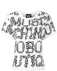 Moschino Boutique Printed Text T Shirt