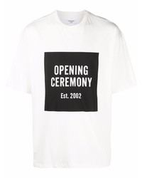 Opening Ceremony Box Logo Print T Shirt