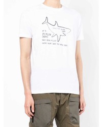 Save The Duck Brenno Shark Print T Shirt