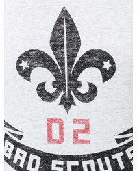 DSQUARED2 Bro Scouts Crest Print T Shirt