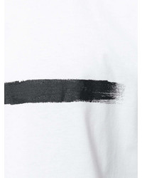 Neil Barrett Brushstroke Print T Shirt