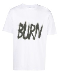 Aspesi Burn Print T Shirt