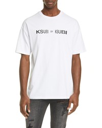 Ksubi By Oversize Logo Graphic Tee