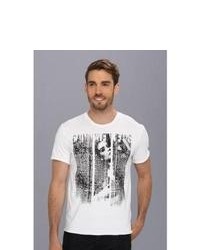 Calvin Klein Jeans Surface Logo Crew Neck Tee T Shirt White