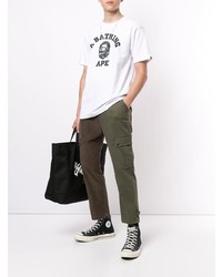 A Bathing Ape Camo College T Shirt