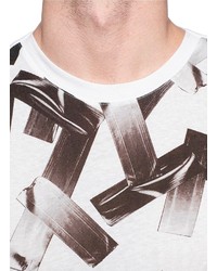 Helmut Lang Cascading Print T Shirt