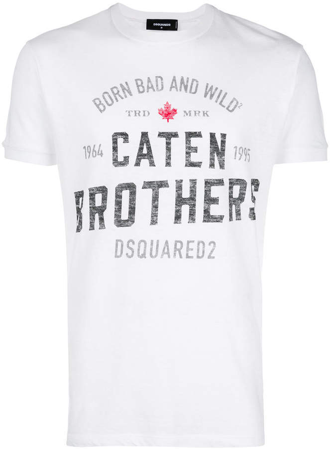dsquared caten brothers t shirt