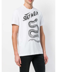 Class Roberto Cavalli Cavalli Class Snake Print T Shirt