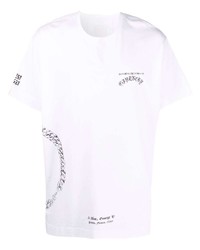 Givenchy Chain Logo Print Short Sleeve T Shirt