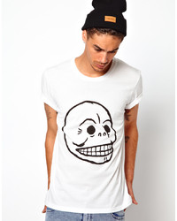 Cheap Monday T Shirt With Skull Print