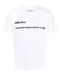 White Mountaineering Chest Logo Crewneck T Shirt