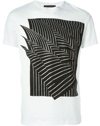 Christopher Kane Pages Print T Shirt