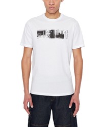 Armani Exchange Cityscape Graphic Tee