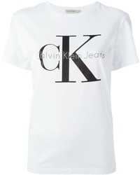 CK Calvin Klein Ck Jeans Classic Logo Print T Shirt