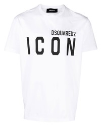 DSQUARED2 Classic Icon Logo Print T Shirt