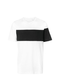 Helmut Lang Colour Blocked Logo T Shirt
