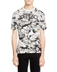 Kenzo Comic Print T Shirt