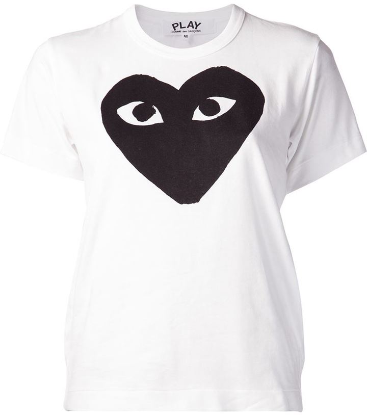 come des garcons t shirt