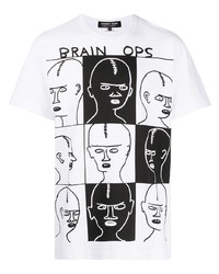 Comme des Garcons Homme Deux Comme Des Garons Homme Deux Brain Ops Graphic Print T Shirt