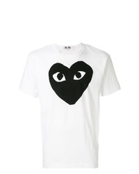 Comme Des Garcons Play Comme Des Garons Play Heart Motif T Shirt