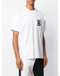 Burberry Contrast Chest Logo T Shirt