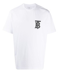 Burberry Contrast Chest Logo T Shirt