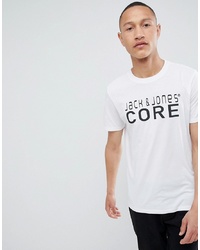 Jack & Jones Core T Shirt With Brand Logo