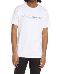 KARL LAGERFELD PARIS Cotton T Shirt