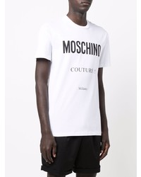 Moschino Couture Logo Print T Shirt