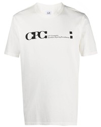 C.P. Company Cpc Gart Dyed Logo T Shirt