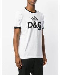 Dolce & Gabbana Crew Neck Logo T Shirt