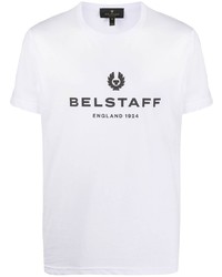 Belstaff Crew Neck Logo T Shirt