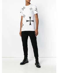 Neil Barrett Cross Print T Shirt