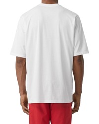 Burberry Cutout Logo T Shirt