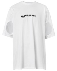 Burberry Cutout Logo T Shirt
