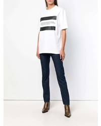 Calvin Klein Jeans Est. 1978 Designer Bio Print T Shirt