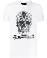 Philipp Plein Detailed Skull Print T Shirt