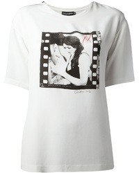 Dolce & Gabbana Monica Bellucci Print T Shirt, $545 | farfetch.com 