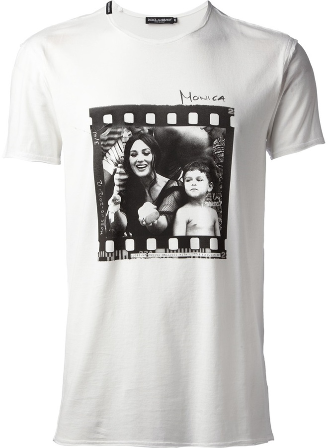Dolce & Gabbana Monica Bellucci T Shirt, $292 | farfetch.com