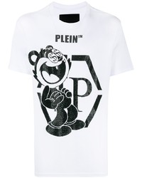 Philipp Plein Dollar Eyes Crystal T Shirt