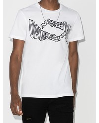 Moschino Double Logo Graphic T Shirt