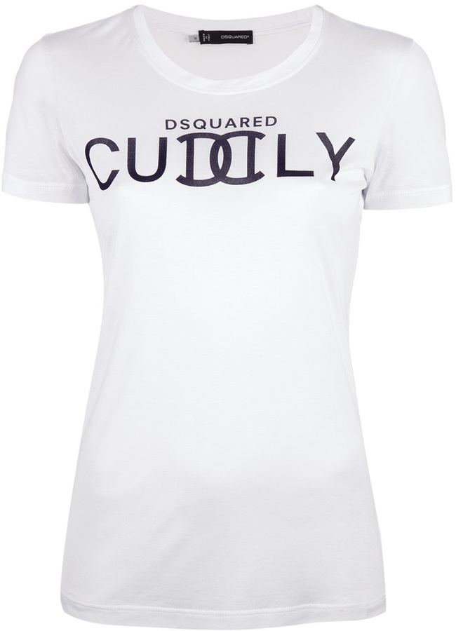 DSquared 2 Cuddly Print T Shirt, $159 | farfetch.com | Lookastic